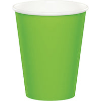 Bulk 96ct Fresh Lime Green Value Friendly 9 oz Hot & Cold Cups 