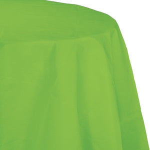 Bulk 12ct Fresh Lime Round Paper Table Covers 82 inch 