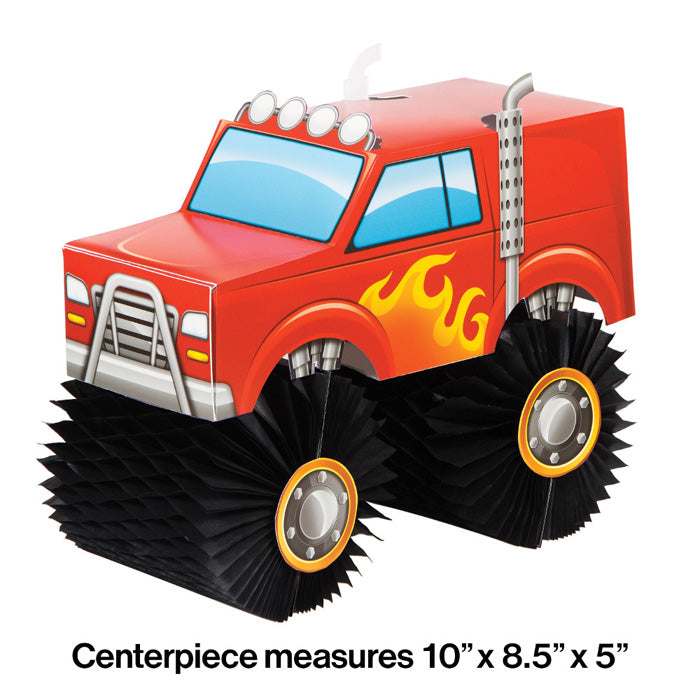6ct Bulk Monster Truck Centerpieces