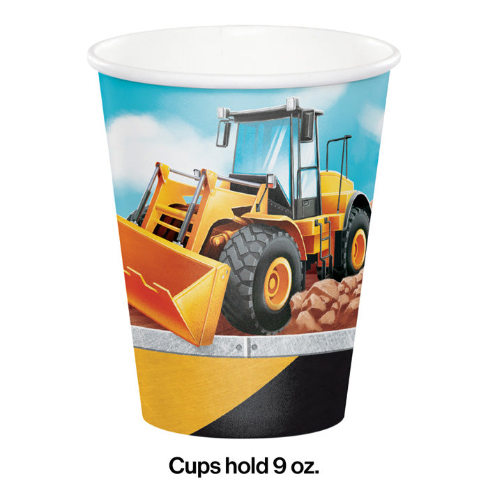 96ct Bulk Big Dig Construction Cups