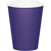 Bulk 240ct Purple 9 oz Hot & Cold Cups 