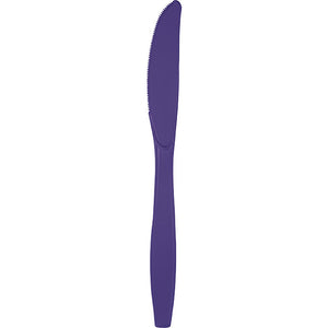 Purple Plastic Knives, 50 ct by Creative Converting