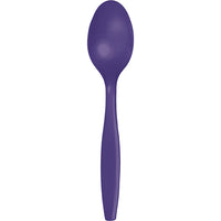Bulk 288ct Purple Plastic Spoons 