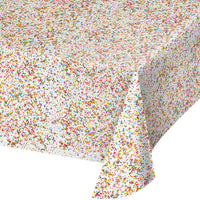 6ct Bulk Confetti Sprinkles Plastic Table Covers