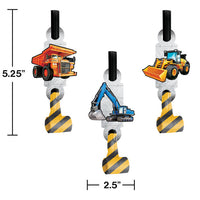 48ct Bulk Big Dig Construction Party Blowers
