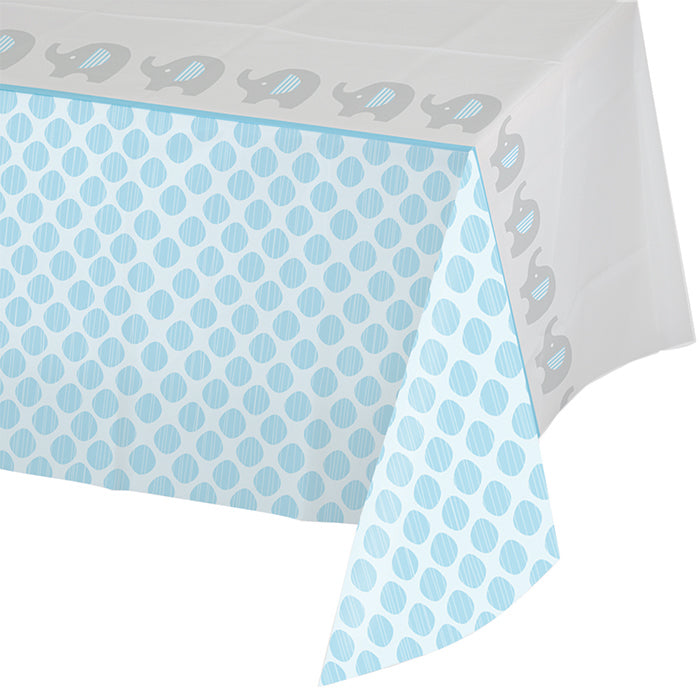 Little Peanut - Boy All Over Prt Plastic Tablecover 54" X 102" by Creative Converting