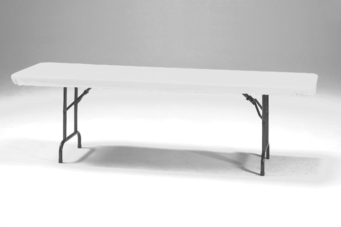 Bulk 12ct White Stay Put 29" x 72" Table Covers 