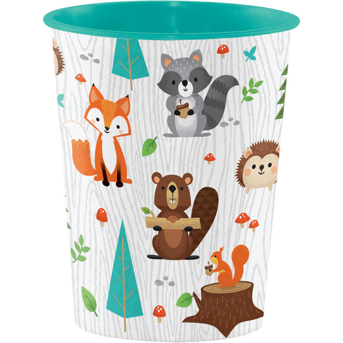 Wild One Woodland Plastic Cup by Creative Converting