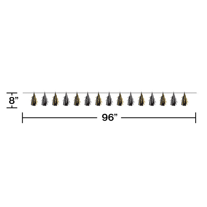 6ct Bulk Roaring 20s Tassel Garland
