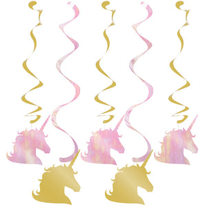 30ct Bulk Sparkle Unicorn Dizzy Danglers