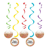 30ct Bulk Confetti Sprinkles Dizzy Danglers