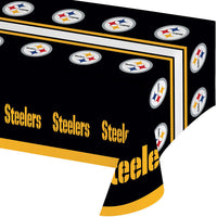 12ct Bulk Pittsburgh Steelers Table Covers