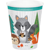 96ct Bulk Wild One Woodland 9 oz Paper Cups