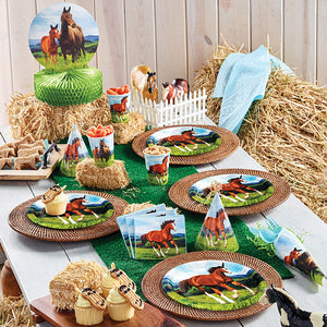 Horse And Pony Paper Plates, 8 ct Party Supplies