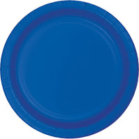 Bulk 96ct Cobalt Blue Value Friendly Dessert Plates 
