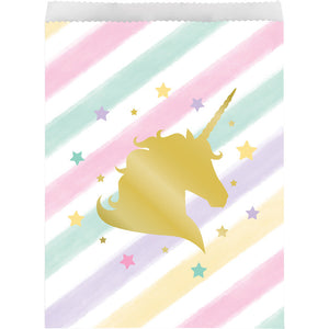 Sparkle Unicorn Treat Bags, 10 ct by Creative Converting