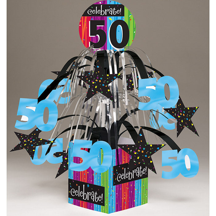 6ct Bulk Milestone Celebrations 50th Birthday Centerpieces