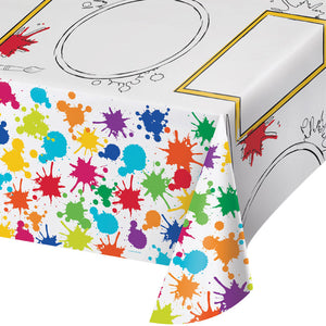 12ct Bulk Art Party Activity Table Covers