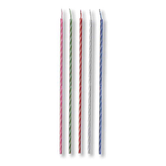 240ct Bulk Striped Party Candles