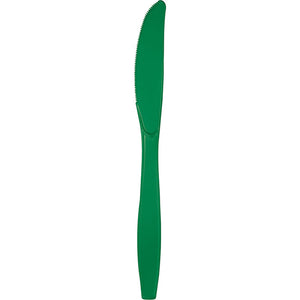 Emerald Green Plastic Knives, 24 ct by Creative Converting