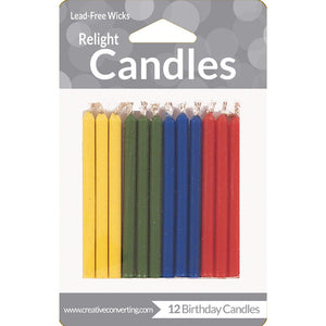 Magic Relight Candles, 12 ct by Creative Converting