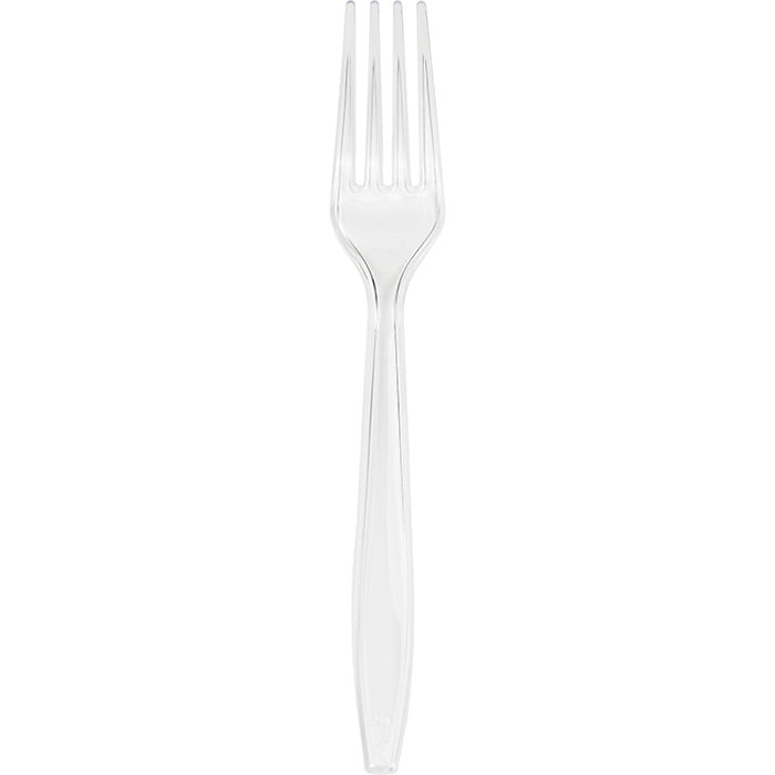 Bulk 600ct Clear Bulk Plastic Forks 