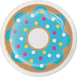 Donut Time Dessert Plates, 8 ct Party Supplies