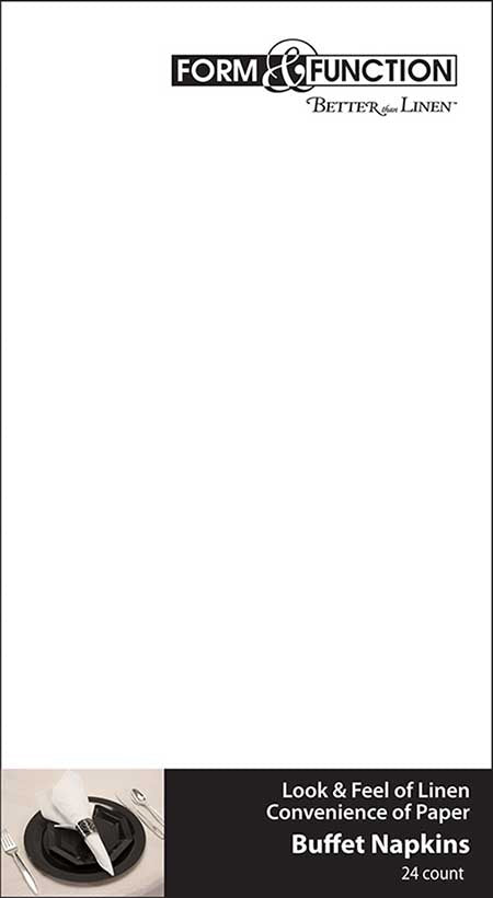 Bulk 288ct White Better than Linen Guest Towels 