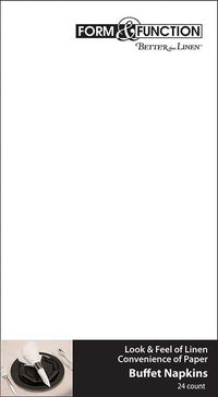 Bulk 288ct White Better than Linen Guest Towels 