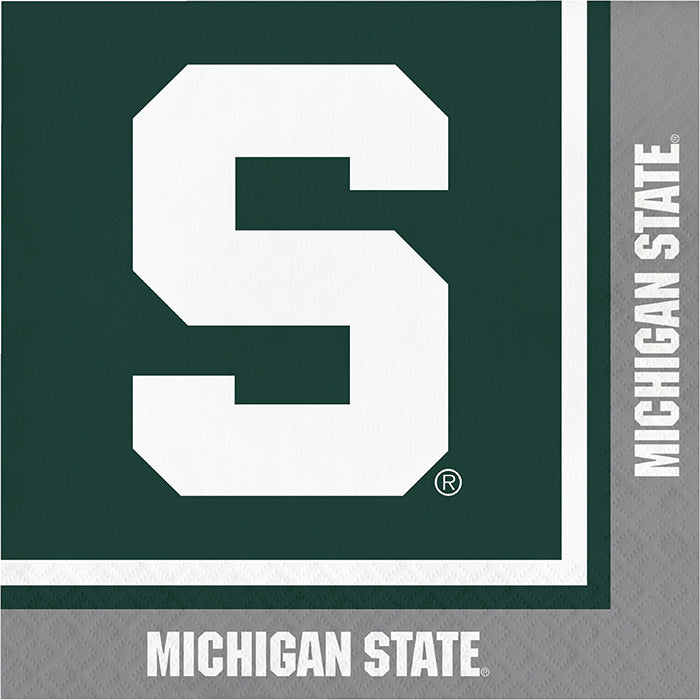 240ct Bulk Michigan State University Luncheon Napkin