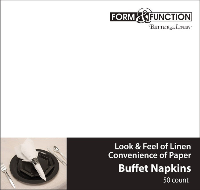 Bulk 600ct Better than Linen White Guest Towels Catering Pack 