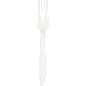 White Premium Plastic Forks, 50 ct by Creative Converting