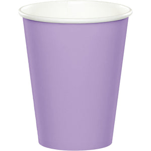 Bulk 240ct Luscious Lavender 9 oz Hot & Cold Cups 