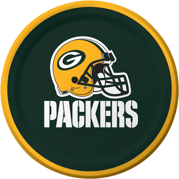 Green Bay Packers Dessert Plates, 8 ct by Creative Converting