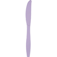 Bulk 288ct Luscious Lavender Plastic Knives 