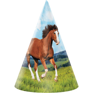 Horse And Pony Party Hats, 8 ct by Creative Converting