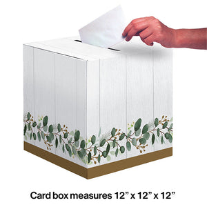 6ct Bulk Eucalyptus Card Boxes