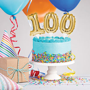 36ct) Bulk Balloon Cake Topper, 100