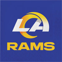 192ct Bulk Los Angeles Rams Luncheon Napkins