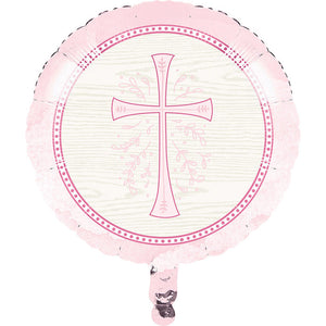 10ct Bulk Divinity Pink Mylar Balloons