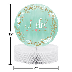 Mint To Be Centerpiece Honeycomb (6/case) by Creative Converting