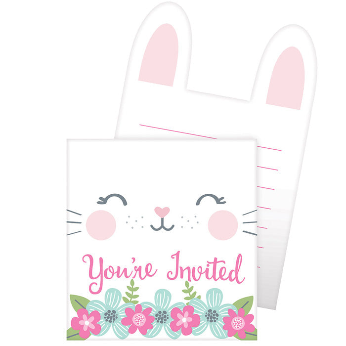 Birthday Bunny Pop-Up Invitations (48/Case)